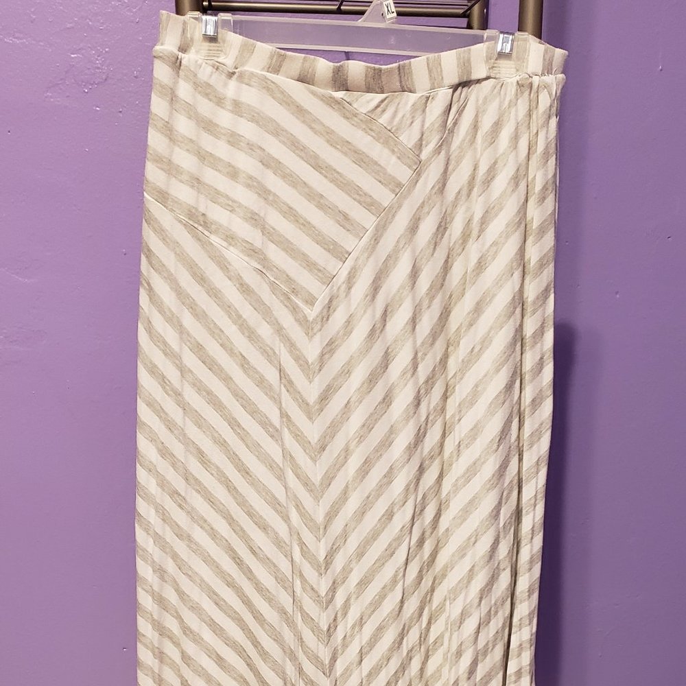 Grey Stripe Dress or Skirt